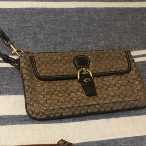 Coach wristlet